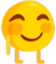 blushingLEGS emote for Discord