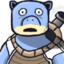 blauHUH emote for Discord