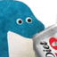 BlueGuyEatADietCoke emote for Discord
