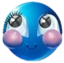 BlueCute emote for Discord