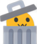 blobTrash emote for Discord