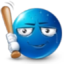 blueholdingbat emote for Discord