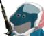 BlueGuyWithACrucibleGoing emote for Discord