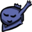 BlueberryClemDab emote for Discord