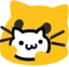 blobHugNyan emote for Discord