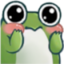 BlushAf emote for Discord
