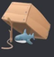 BlahajKarton emote for Discord