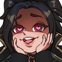 Blackfangeyes static emote for Discord, Twitch and Slack