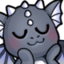 blackdragonUwU emote for Discord