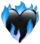 BlackFlameHeart emote for Discord