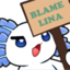 blamelina emote for Discord
