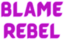BLAMEREBEL emote for Discord