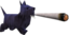 BlueDogSmokingWeed emote for Discord