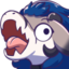 BluScreamesAhh emote for Discord