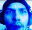 BlueGamblerStare emote for Discord