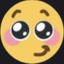 blushsmirk emote for Discord