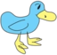 BlueDuck emote for Discord