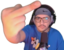 BlueFiddy emote for Discord