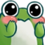 blushiesfroge emote for Discord