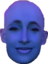 bluebald emote for Discord