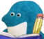 BlueGuyNoted emote for Discord