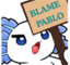 blamepablo emote for Discord