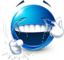 blueLaughAtU emote for Discord