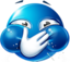 bluePfft emote for Discord