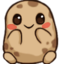 blushPotato emote for Discord