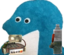 BlueGuyWithANewVegasRunGoing emote for Discord