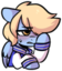 BlueBlush emote for Discord