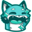 bluefunkel emote for Discord