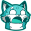 blueangst emote for Discord