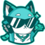 bluemoneyboy emote for Discord