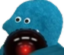 BlueGuyHugAqua emote for Discord