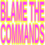 BLAMETHECOMMANDS emote for Discord