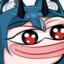 blueis4happi emote for Discord
