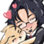 BloodyHug emote for Discord
