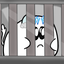 BlobinJail emote for Discord