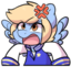 BlueAngry emote for Discord