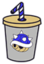 BlueShellBecherEmote emote for Discord