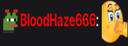 BloodHaze666 static emote for Discord, Twitch and Slack