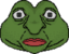 BigPepeStare emote for Discord