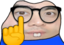 BimeNerd emote for Discord