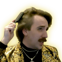 BIGhair static emote for Discord, Twitch and Slack