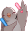 birdHype emote for Discord