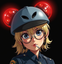 BikePeach emote for Discord