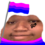 bisexual emote for Discord
