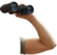 Binoculars emote for Discord