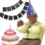 BirthdayGussy emote for Discord
